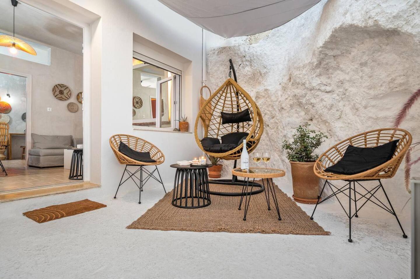 Casa Grotta With Sea & Cave View Hotel Matala  Exterior photo