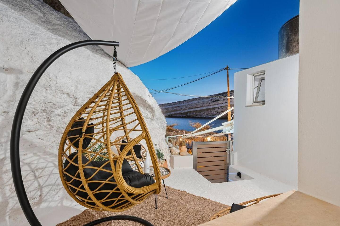 Casa Grotta With Sea & Cave View Hotel Matala  Exterior photo